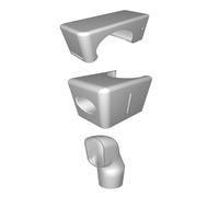 Pool Skimmer Attachment Compatible with Intex Above-Ground Pools PVC Extension