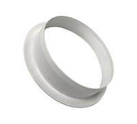 Pool Skimmer Basket Ring, Internal External Filter Cover, Replacement Attachment Part, Anti-Clog Design, Easy Split in Fit, for Outdoor Swimming Pools, Backyard Tanks, Aboves Ground, White ABS