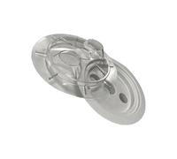 Pool Skimmer Basket Ring, Internal External Filter Cover, Replacement Attachment Part, Anti-Clog Design, Easy Split in Fit, for Outdoor Swimming Pools, Backyard Tanks, Aboves Ground, White ABS