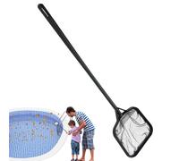 Pool Skimmer, Debris Removal Net, Mesh Cleaning Net, Lightweight Pressure Design, Portable Handheld Utility, for Pool Aquarium Tub Fountain, 13.78 Inches, 1 Piece