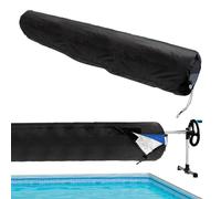 Pool Solar Roll Cover - Copertine per piscina bianca solare in bobina, robusto | Copertura per bobina solare protettiva per piscine fuori terra, adatte a piscine di varie forme, rotolo d
