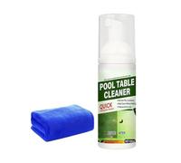 Pool Table Cleaner 100ml - Billiard Cloth Cleaning Solution for Felt Care | Stain Dust Removal Spray for Table Maintenance Home Game Room Sports Equipment Care