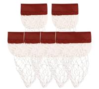 Pool Table Pockets - 6.69 Inch Billiard Ball Holders | Cotton & PU Leather Set - 70g Durable Replacement Pockets for Game Tables, Ideal for Maintaining Your Pool Table for Game Nights