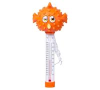 Pool Temp Floater, Bath Gauge, Floating Thermometer, Shockproof Animal Design, 3,23 x 3,43 x 9,84 pollici, Easy-Read Display Tool, For Spa Monitoring, Acquario Use, Bathtubs, Ponds