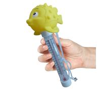 Pool Temp Gauge, Cute Indoor Temperature Meter, Floating Easy Read Thermometer, Water Temperatures Gauge, Ideal for Cold Plunge, Hot Tub, Ice Bath, SPA, Aquarium, Pond, 50g