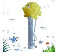 Pool Temp Gauge, Cute Indoor Temperature Meter, Floating Thermometer with Easy-to-Read Display, Waterproof Temperature Reader for Cold Plunge, Hot Tub, Ice Bath, SPA, Aquarium, Fish Pond