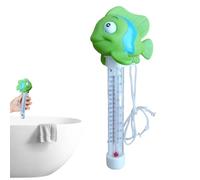 Pool Temp Gauge, Indoor Floating Thermometer, 8.66in Temp Water Monitor, Easy Read Temperature Meter, Portable Cute Design for Cold Plunge, Hot Tub, Ice Bath, SPA, Aquarium, Pond