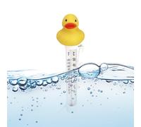 Pool Temperature Gauge, Duck Shape Floating Accurate Monitor Meter, Pond Temperature Monitor with Rope, for Outdoor Spas Hot Tubs Fish Ponds Aquariums
