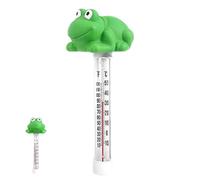 Pool Temperature Sensor | 20,6 x 7,8 x 7,8 cm Accurate Frog Tempperature Sensors, Easy To Use Green Portable Temperature Meter, Robusto Cute Temperaturre Sensor For Swimming Pools, Aquariums