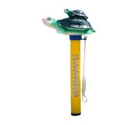 Pool Thermograph Floating, Water Temperature Gauge, Thermometer for Swim Hot Tubs Aquariums with Easy Read Display, Precision Measurement Tool Adults Kids Home Use 6.3x0.47 Inches