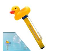 Pool Thermograph Floating, Water Temperature Gauge, Thermometer for Swim Hot Tubs Aquariums with Easy Read Display, Precision Measurement Tool Adults Kids Home Use 6.3x0.47 Inches