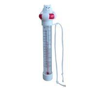 Pool Thermometer, Floating Temperature Gauge, 7.28 Inches Durable and Waterproof Construction, Pool Meter for Resistant to Sun Exposure and Splashes, Including Child and Adult
