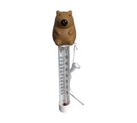 Pool Thermometer Monitor, Easy Read Temperature, Capybara Thermometer with String, Outdoor Accessory with Durable Design, Water Temperature Tool, for Water Bathtub Shower Aquarium Fishing Lake Spa