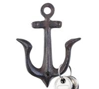 Pool Towel Hooks, Nautical Wall Decor, Vintage Bathroom Hardware, Rustic Mount Design, 4.72x3.94 Inches, Space Saving Hanging Solution, Cottage Lake Beach House Nursery Kitchen Shower Yard Use