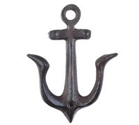 Pool Towel Hooks, Vintage Nautical Bathroom, 4.72x3.94 Inches Rustic Home Hardware & Versatile Use, Wall Mounted Hook for Cabin Lake House Beach Cottage Nursery Shower Summer Yard Kitchen and Bedside