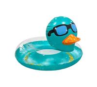 Pool Tube Float, Inflatable Swim Ring, Paillettes Duck Float, Ciambella Water, Beach Lake Pool Toy, Summer Party Fun Raft, Adulti Teens Family Swimming Relaxation Water Play Inflatable Safety 91 x 59