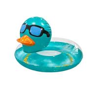 Pool Tube - Ring Pool Float, Inflatable Swimming Rings, Child Water Float, Sequins Duck Shape Inflatable Rings For Kids Teens Girls Boys Beach Summer Travel Party River Lake Pond Sea