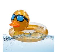 Pool Tube - Ring Pool Float, Inflatable Swimming Rings, Child Water Float, Sequins Duck Shape Inflatable Rings For Kids Teens Girls Boys Beach Summer Travel Party River Lake Pond Sea