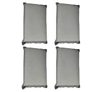 Pool Vacuum Filter Pad, 4-Piece Set for Robotic Pool Cleaners, 9.85x6.3x1.58in Fine Mesh Filters Nets, Household Cleaning Replacement Parts for Effective Debris and Dust Removal