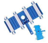 Pool Vacuum Heads, Wheeled Hot Spring Cleaner, 36.3/18.4/7.2 pollici, Wheel Rotatable Swimming Pool, Vacuum Head Wheels, Cleaning Tool for Public Pools and Home Use, Blue