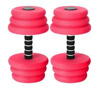 Pool Weights for Water Aerobics, Dumbbell Trainer Set, Strength Training Equipment for Swimming Workouts, Aquatic Exercise Tools for Adults Teens Recovery Fitness Use, Red