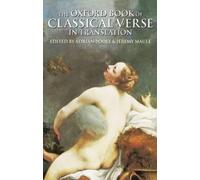 Poole Adrian Poole Je The Oxford Book of Classical Verse in T (Copertina rigida)