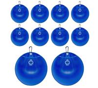 Poolgewichte - 11.02 pollici PVC Pool Stabilität | 11.02 pollici Wassersack Set - 10 Stück mit Verschluss hängbar für Pool Garten Terrasse Rasen Schutz gegen Wind Winter ganzjährige Nutzung