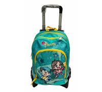 POOLOVER Trolley scuola staccabile glitterato Me Contro Te