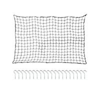 Poolside Storage Nets - Heavy Duty Elastic Mesh Holders, Windproof Organize