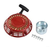 .PoorHippo - Motorino di avviamento a strappo con coppa per Honda, GX168, motori tosaerba - 4HP, 5,5 HP, 6,5 HP, 6,5 HP, sostituzione avviamento a strappo (OEM 28400-ZE1-003