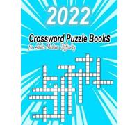 Pop-123 Crossword Puzzle Books for Adults Medium Difficulty (Tascabile)