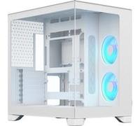 Fractal Design Case Pop 2 Vision White RGB con vetro temperato