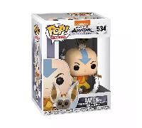POP! Animazione: Avatar: L'ultimo dominatore dell'aria - Aang - Figura in vinile da collezione - Idea regalo - Merchandising ufficiale - Per adulti - Fan di anime - Figura da modello per collezionisti