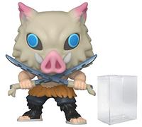POP Anime - Inosuke Hashibira Funko Vinyl Figure (Bundled con custodia protettiva compatibile), multicolore, 9,5 cm