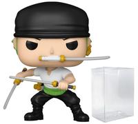 POP Anime: One Piece - Roronoa Zoro (Three Sword Style) Edizione Limitata Chase Funko Vinyl Figure (Bundled con custodia protettiva compatibile Box), multicolore, 9,5 cm
