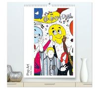 Pop Art - Atelier Zippo (hochwertiger Premium Wandkalender 2026 DIN A2 hoch), Kunstdruck in Hochglanz: Für alle Kunstinteressierte und Liebhaber ein Kalender im figurativen Pop Art Stil.