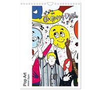 Pop Art - Atelier Zippo (Wandkalender 2026 DIN A4 hoch), CALVENDO Monatskalender: Für alle Kunstinteressierte und Liebhaber ein Kalender im figurativen Pop Art Stil.