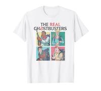 Pop Art Character Squares Classic 80's Cartoon Maglietta