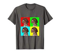Pop Art Dog German Shorthair Pointer Maglietta