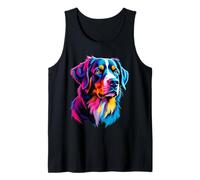 Pop Art Grande Svizzera Mountain Dog Amanti Canotta