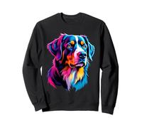 Pop Art Grande Svizzera Mountain Dog Amanti Felpa
