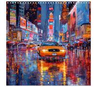 Pop Art New York (Wall Calendar 2026 12" x 24" / 30 x 60 cm (open)) CALVENDO 12 Month Wall Calendar