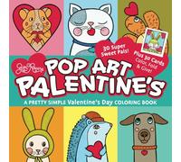 Pop Art Palentine's: A Pretty Simple Valentine's Day Coloring Book