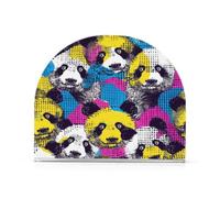 Pop Art Pandas Acrilico portatovaglioli da cocktail per Farmhouse Cocktail freestanding moderno portatovaglioli arredamento casa per Farmhouse Cocktail