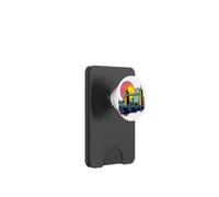 Pop Art retrò del Tower Bridge PopSockets PopWallet per MagSafe