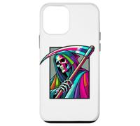 Pop Art Tristo Mietitore Halloween Morte Custodia per iPhone 12 mini