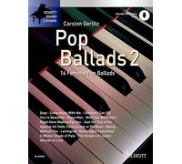 Pop Ballads 2: 16 Famous Songs. Vol. 2. piano (keyboard).: Band 2