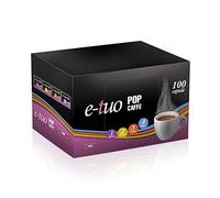 Pop Caffè 200 Capsule Cialde Compatibili Mitaca Mps Supremo Forte Intenso E-Tuo + CAFFE' DIEM