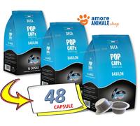 96 Cialde Capsule Caffè Pop Babilon Miscela Deca Dek Compatibile Bialetti