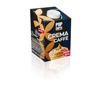 Pop Caffè CREMA FREDDA CAFFÈ - 1 Brick 550g - Crema a base di latte con caffè solubile delattosata, UHT a lunga conservazione - Senza Lattosio e Senza Glutine - Latte e panna Italiani